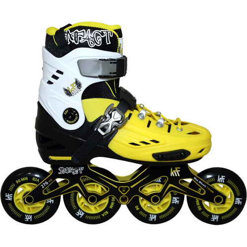KRF PATIN FREESKATE IMPACT 4X90 amarillo
