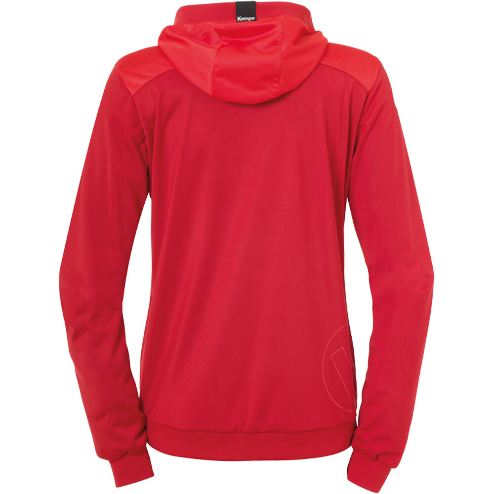 Kempa sudadera hombre Kempa EMOTION 2.0 HOOD JACKET WOMEN vista trasera Kempa sudadera hombre Kempa EMOTION 2.0 HOOD JACKET WOMEN vista trasera