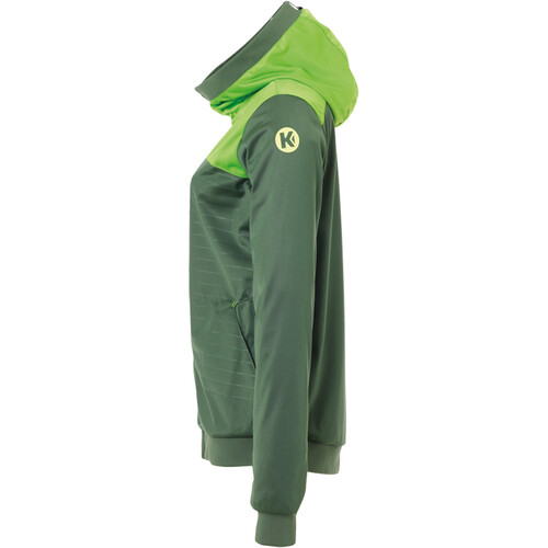 KEMPA EMOTION 2.0 HOOD JACKET WOMEN verde
