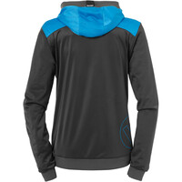 Kempa sudadera hombre Kempa EMOTION 2.0 HOOD JACKET WOMEN vista trasera Kempa sudadera hombre Kempa EMOTION 2.0 HOOD JACKET WOMEN vista trasera