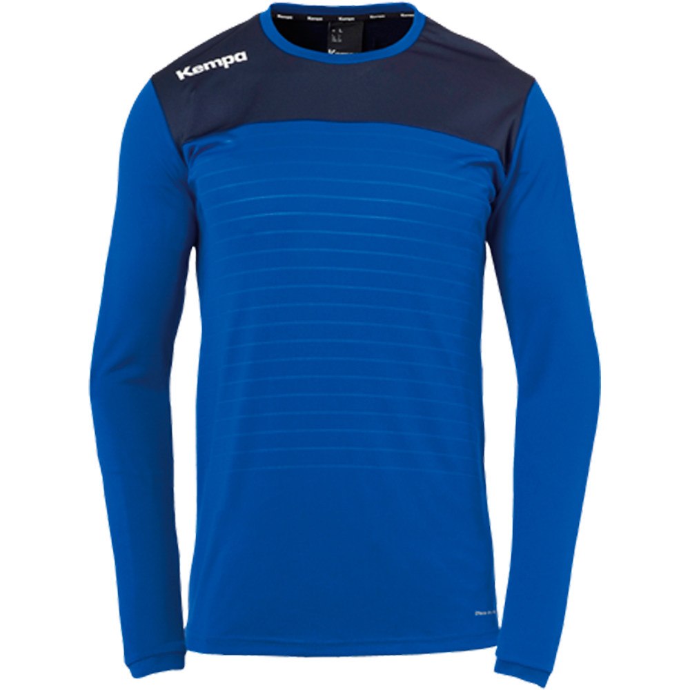 Kempa camiseta manga larga hombre Kempa EMOTION 2.0 LONGSLEEVE vista frontal Kempa camiseta manga larga hombre Kempa EMOTION 2.0 LONGSLEEVE vista frontal