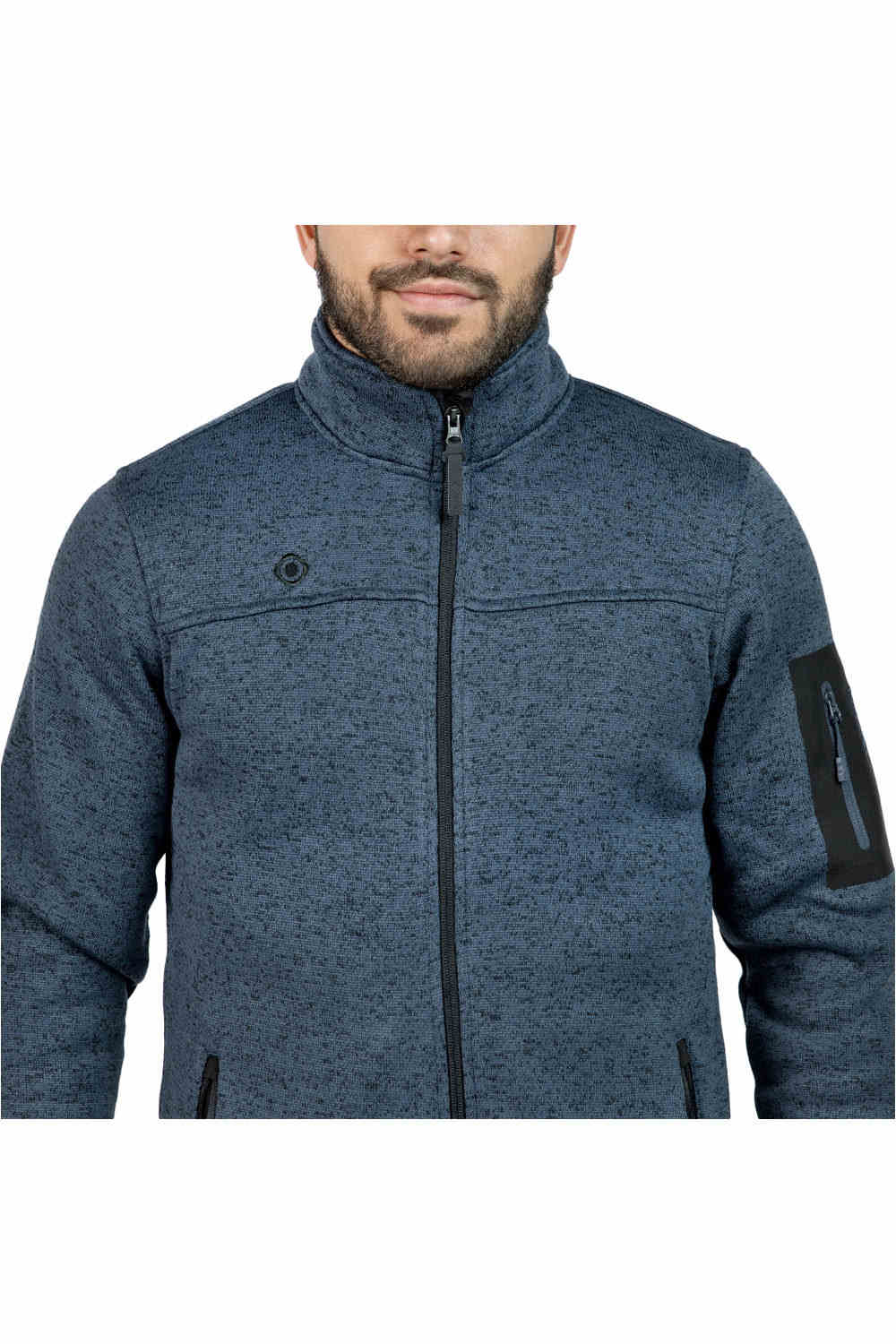 Izas forro polar hombre NOVI M vista detalle Izas forro polar hombre NOVI M vista detalle