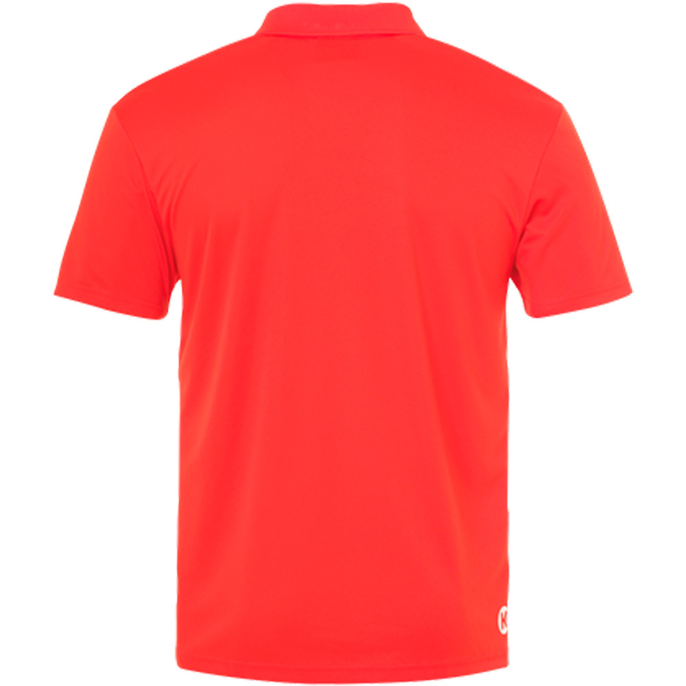 Kempa polo manga corta hombre Kempa POLY POLO SHIRT vista trasera Kempa polo manga corta hombre Kempa POLY POLO SHIRT vista trasera
