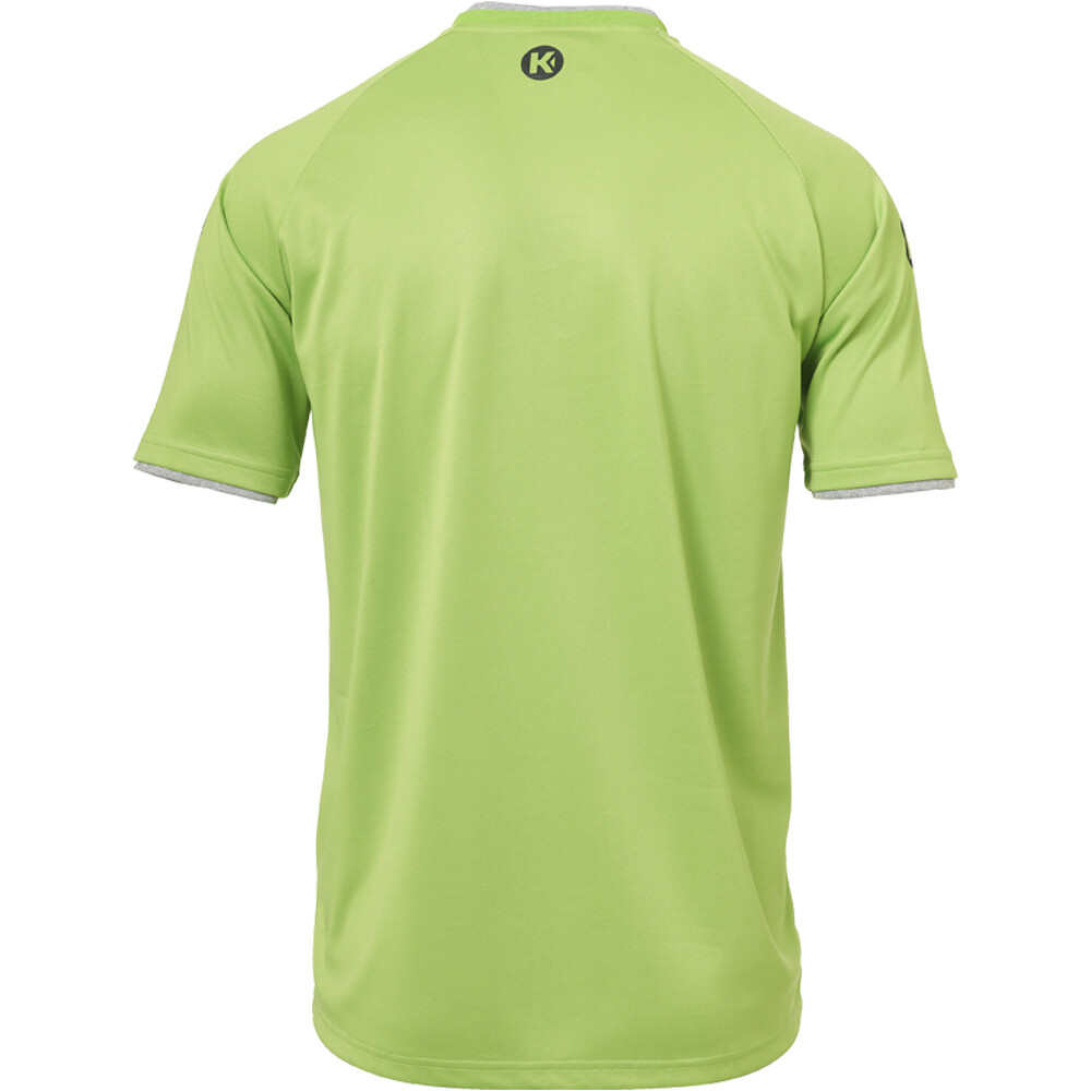 Kempa camiseta manga corta hombre Kempa REFEREE SHIRT vista trasera Kempa camiseta manga corta hombre Kempa REFEREE SHIRT vista trasera