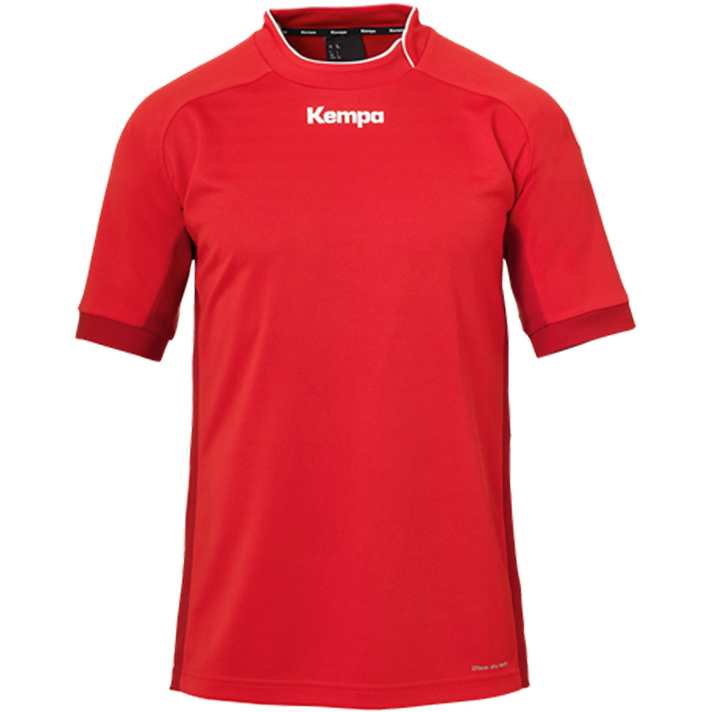 Kempa camiseta manga corta hombre Kempa PRIME SHIRT vista frontal Kempa camiseta manga corta hombre Kempa PRIME SHIRT vista frontal