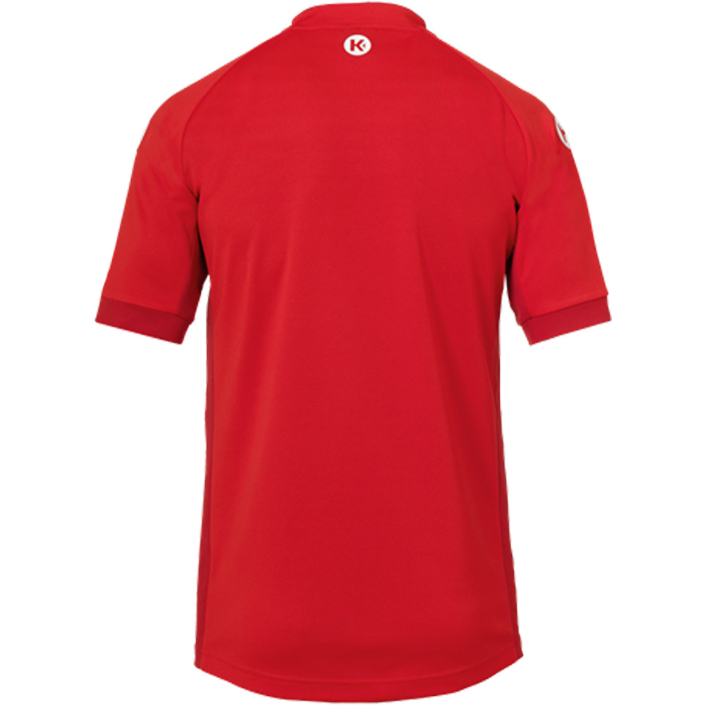 Kempa camiseta manga corta hombre Kempa PRIME SHIRT vista trasera Kempa camiseta manga corta hombre Kempa PRIME SHIRT vista trasera