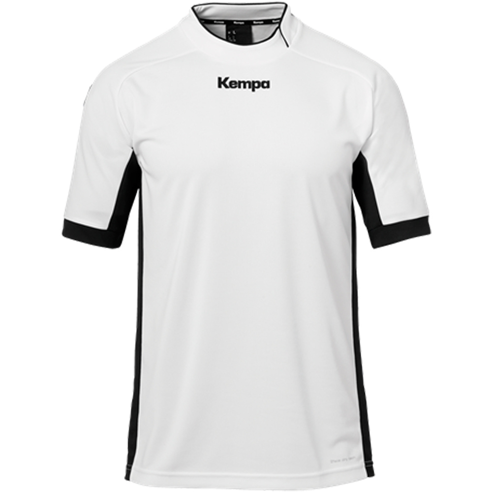 Kempa camiseta manga corta hombre Kempa PRIME SHIRT vista frontal Kempa camiseta manga corta hombre Kempa PRIME SHIRT vista frontal