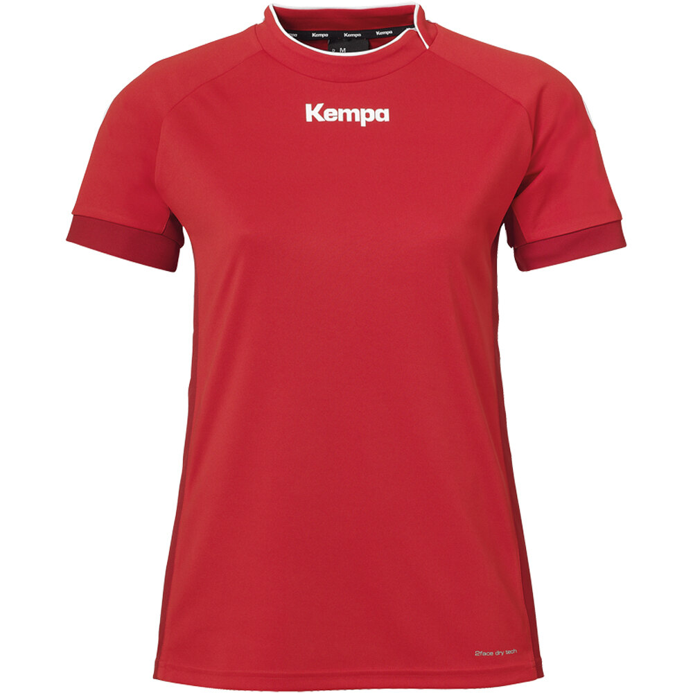 Kempa camiseta manga corta hombre Kempa PRIME SHIRT WOMEN vista frontal Kempa camiseta manga corta hombre Kempa PRIME SHIRT WOMEN vista frontal