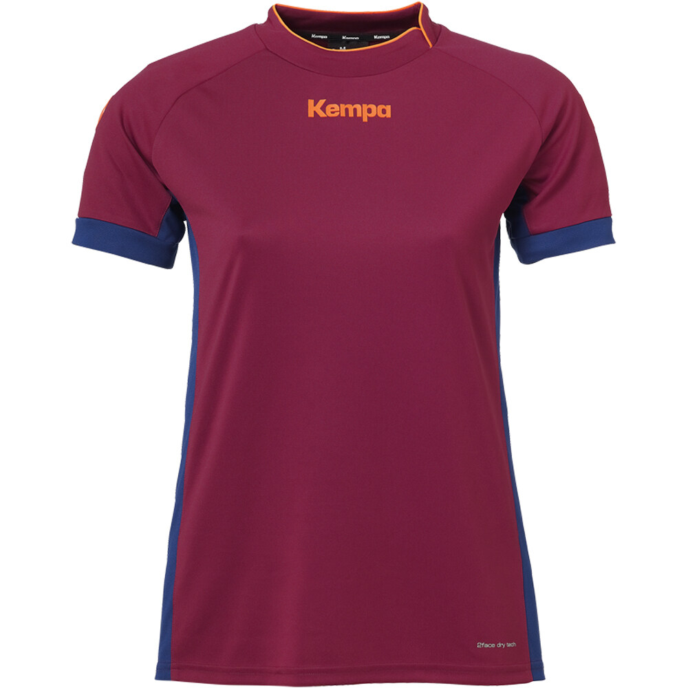 Kempa camiseta manga corta hombre Kempa PRIME SHIRT WOMEN vista frontal Kempa camiseta manga corta hombre Kempa PRIME SHIRT WOMEN vista frontal