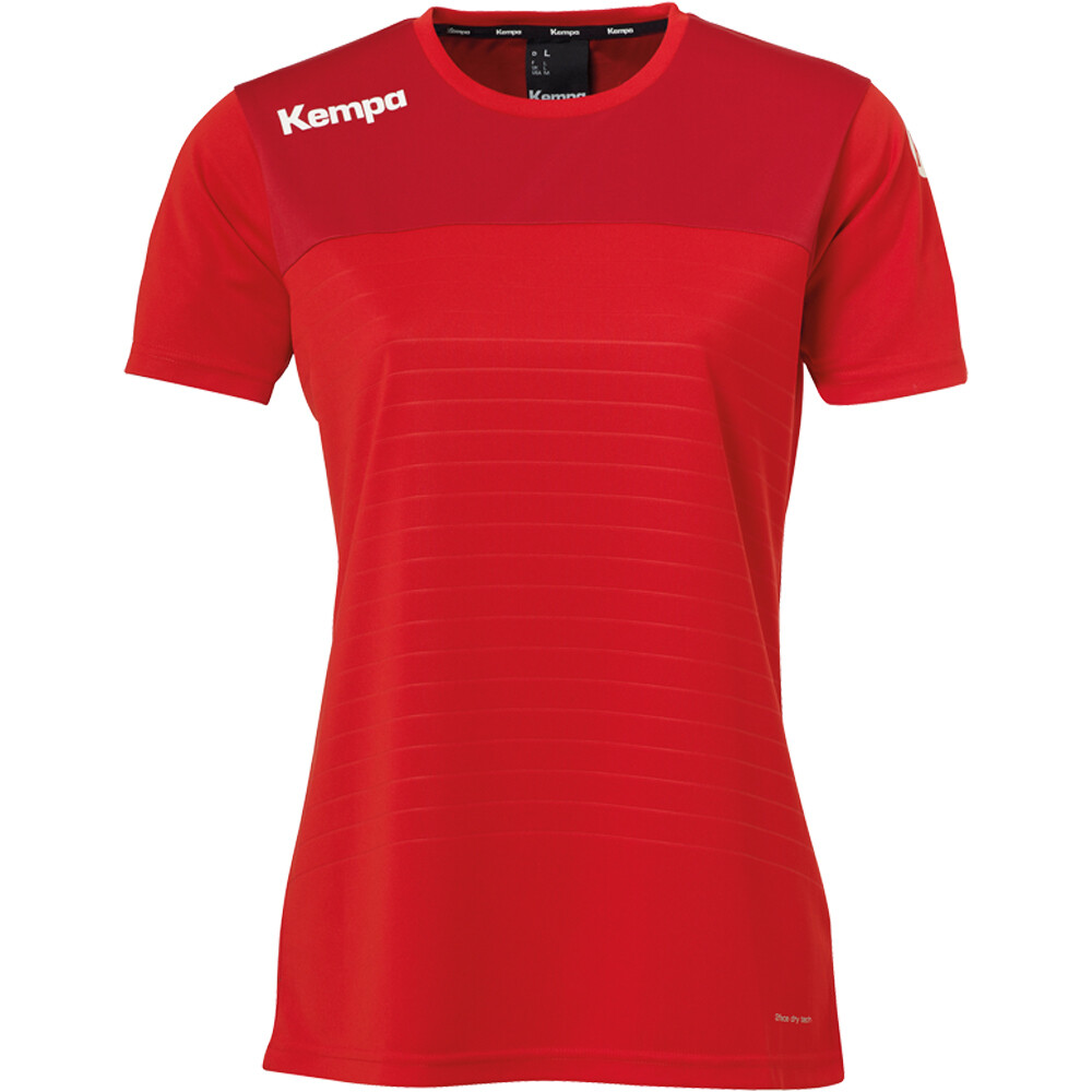 Kempa camiseta manga corta hombre Kempa EMOTION 2.0 SHIRT WOMEN vista frontal Kempa camiseta manga corta hombre Kempa EMOTION 2.0 SHIRT WOMEN vista frontal