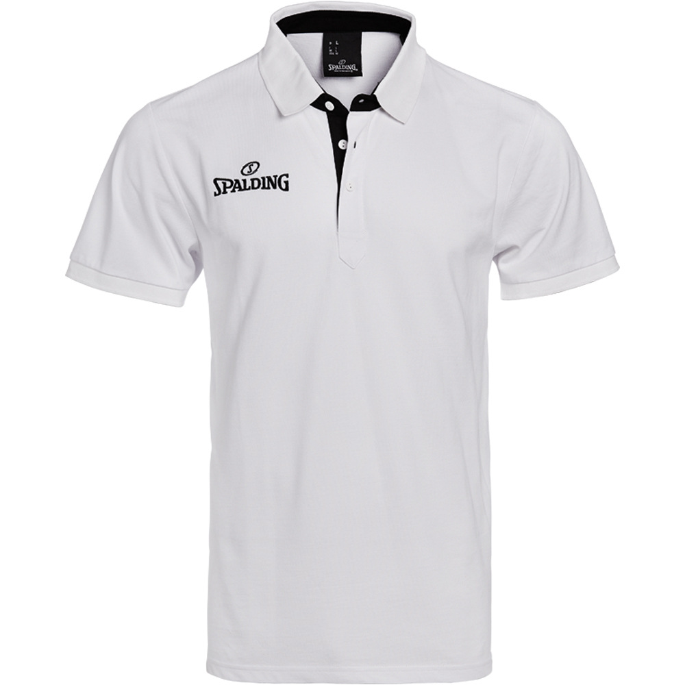 Spalding polo manga corta hombre Spalding PRIME POLO vista frontal Spalding polo manga corta hombre Spalding PRIME POLO vista frontal