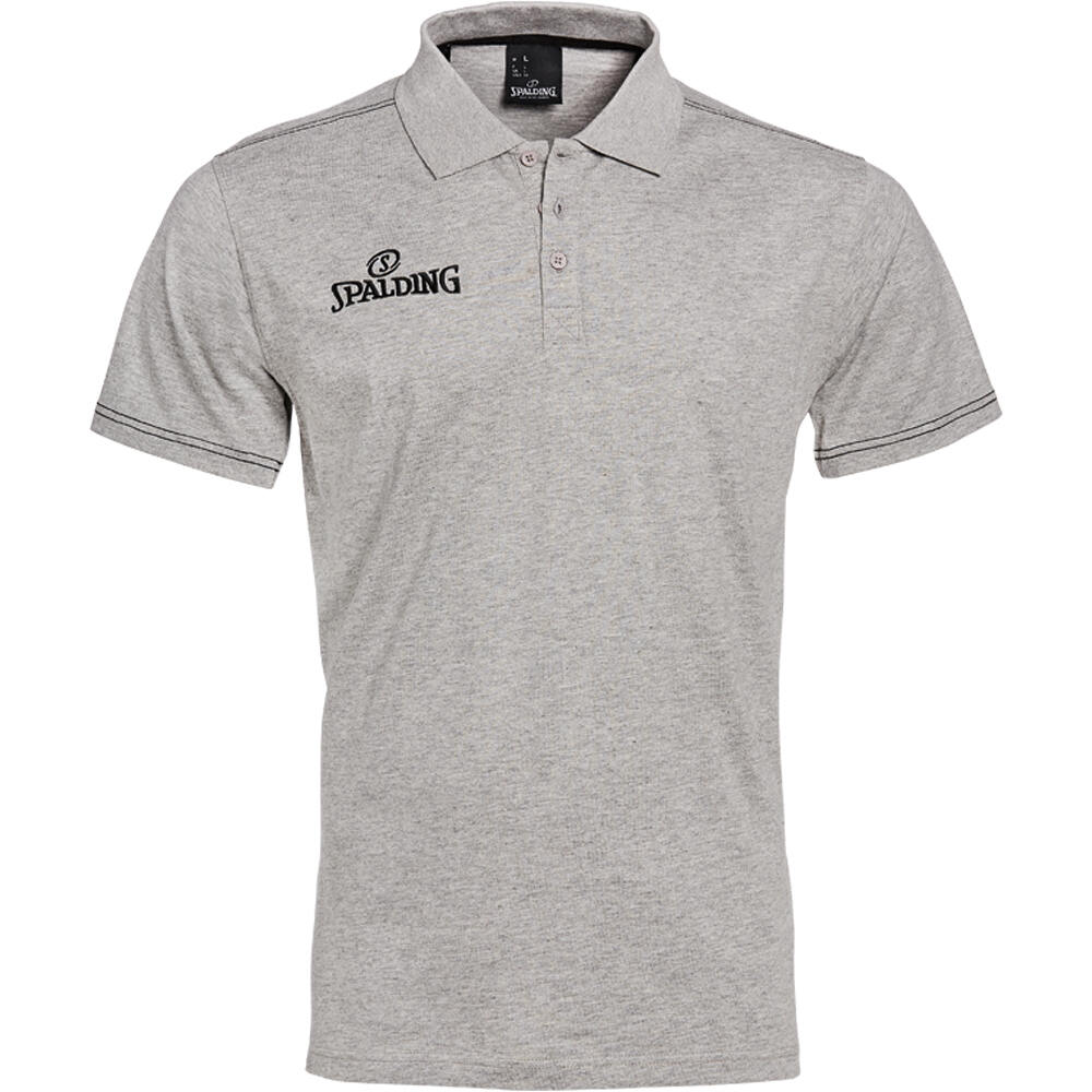 Spalding polo manga corta hombre Spalding POLO SHIRT vista frontal Spalding polo manga corta hombre Spalding POLO SHIRT vista frontal