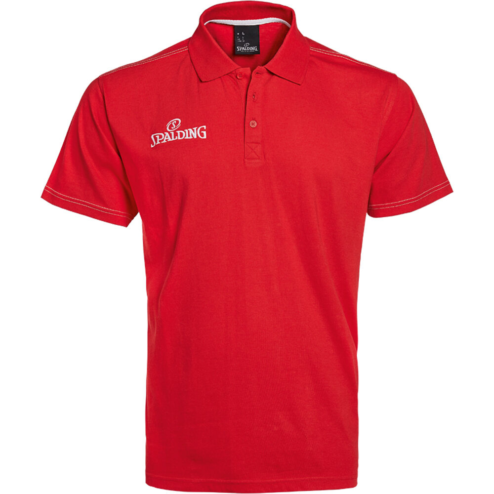 Spalding polo manga corta hombre Spalding POLO SHIRT vista frontal Spalding polo manga corta hombre Spalding POLO SHIRT vista frontal