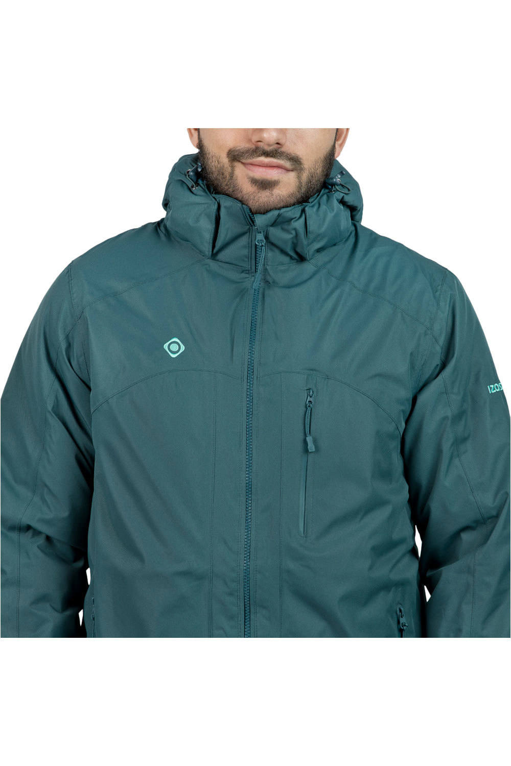 Izas chaqueta outdoor hombre Izas LOGAN M vista detalle Izas chaqueta outdoor hombre Izas LOGAN M vista detalle