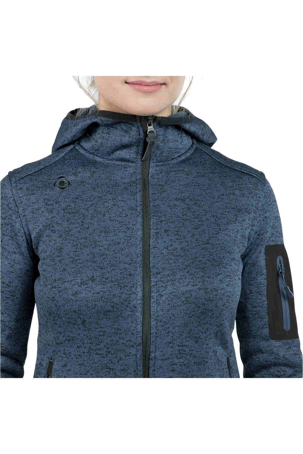 Izas forro polar mujer Izas PANAY vista detalle Izas forro polar mujer Izas PANAY vista detalle