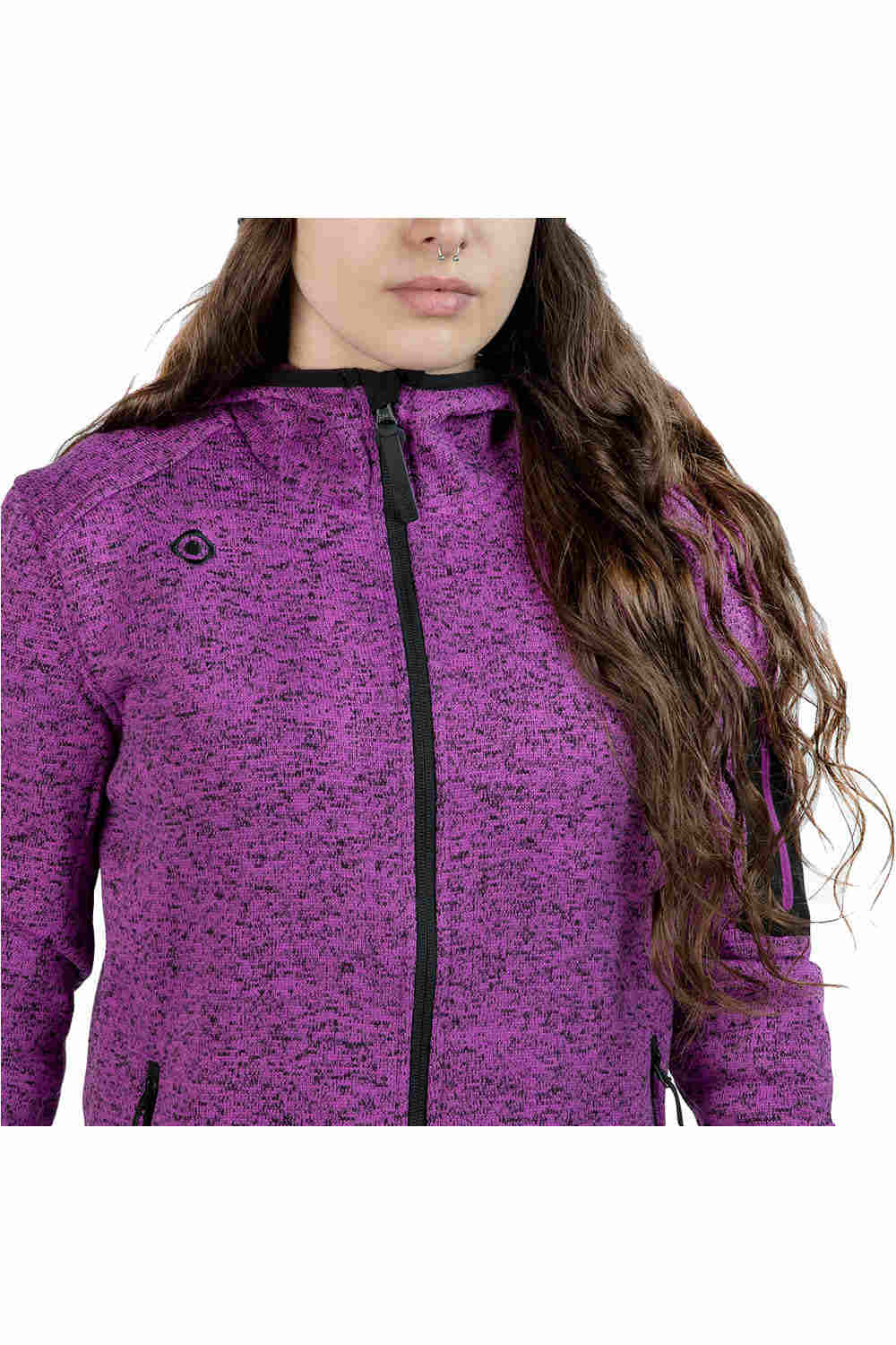 Izas forro polar mujer Izas PANAY vista detalle Izas forro polar mujer Izas PANAY vista detalle
