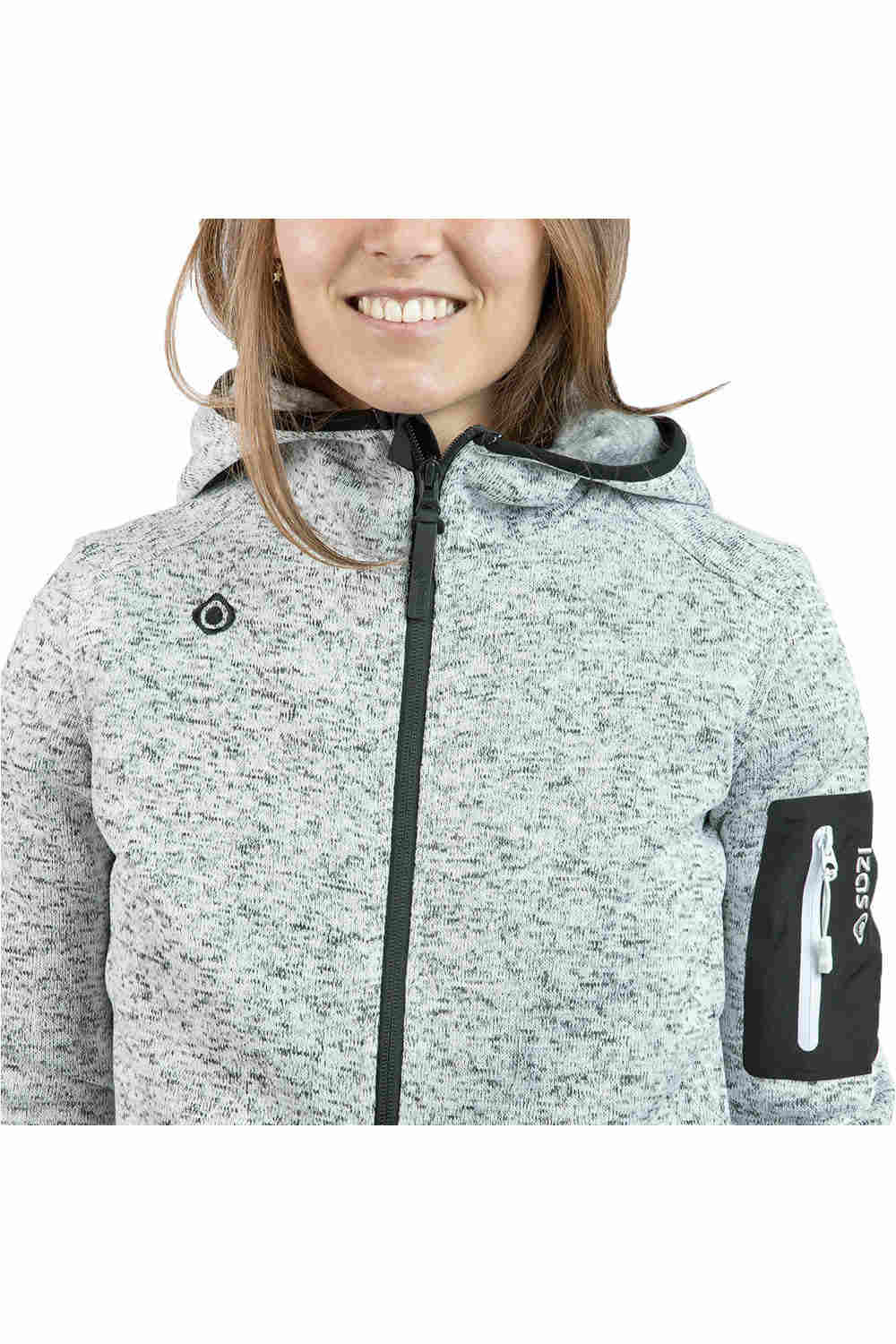 Izas forro polar mujer Izas PANAY vista detalle Izas forro polar mujer Izas PANAY vista detalle