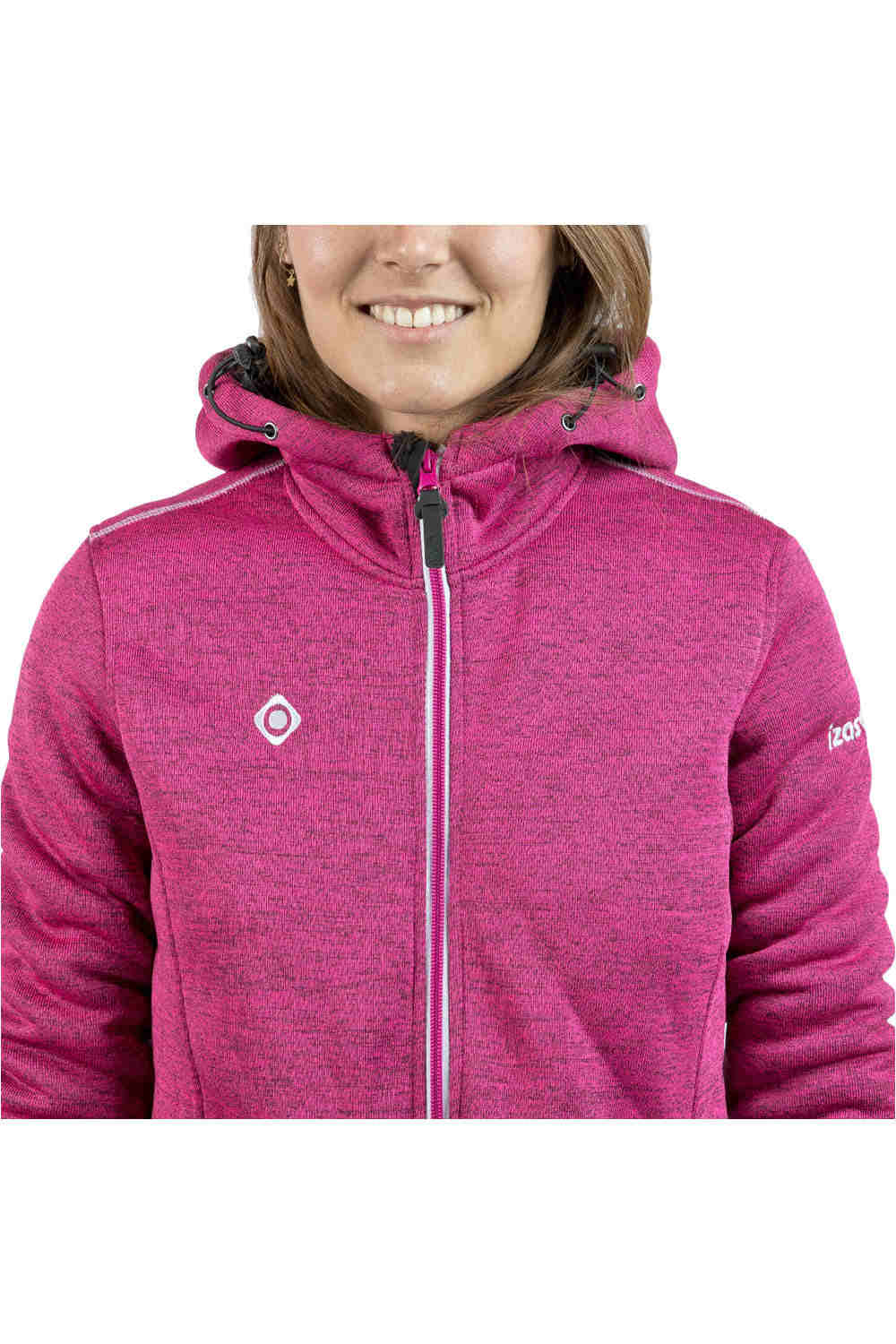 Izas forro polar mujer Izas PERSIA vista detalle Izas forro polar mujer Izas PERSIA vista detalle