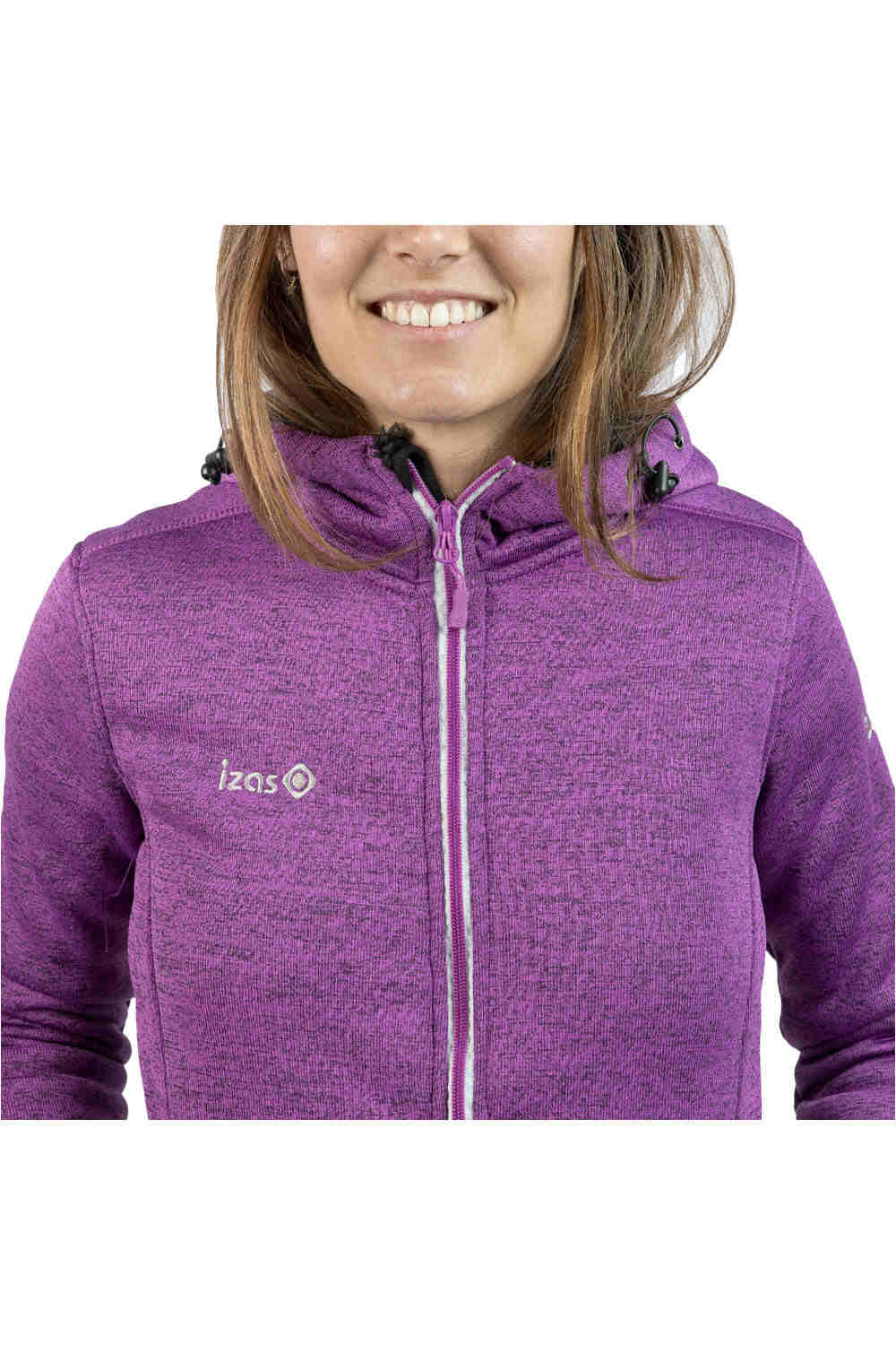 Izas forro polar mujer Izas PERSIA vista detalle Izas forro polar mujer Izas PERSIA vista detalle