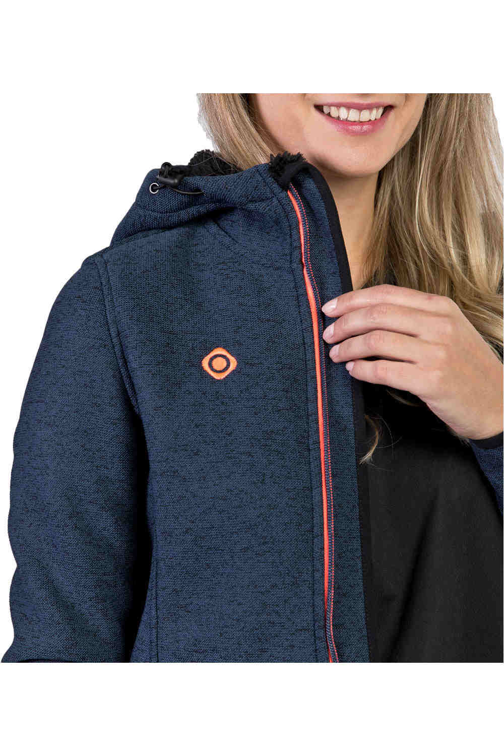 Izas forro polar mujer Izas PERSIA W vista detalle Izas forro polar mujer Izas PERSIA W vista detalle