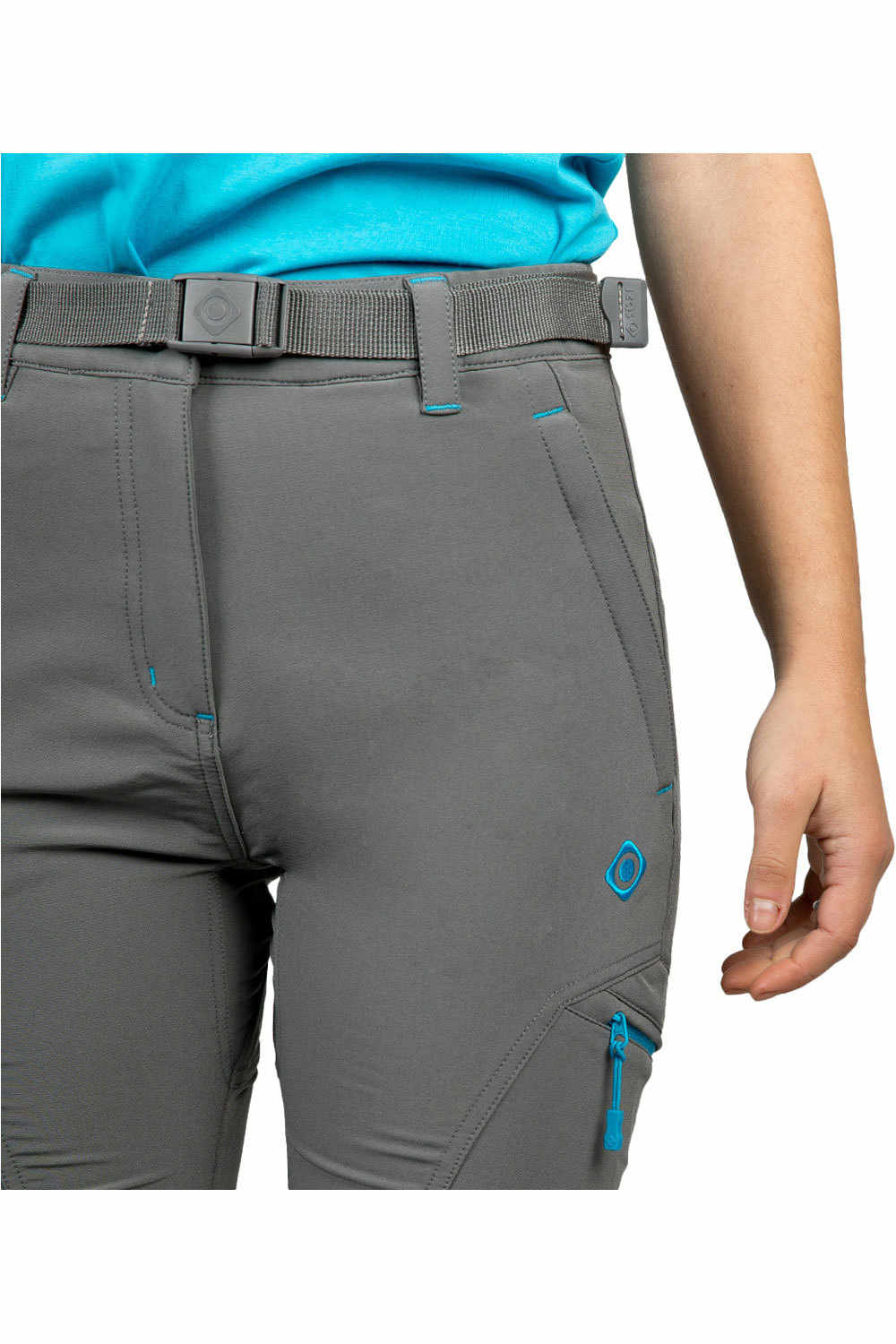 Izas pantalón montaña mujer Izas LEYTE W FW vista detalle Izas pantalón montaña mujer Izas LEYTE W FW vista detalle