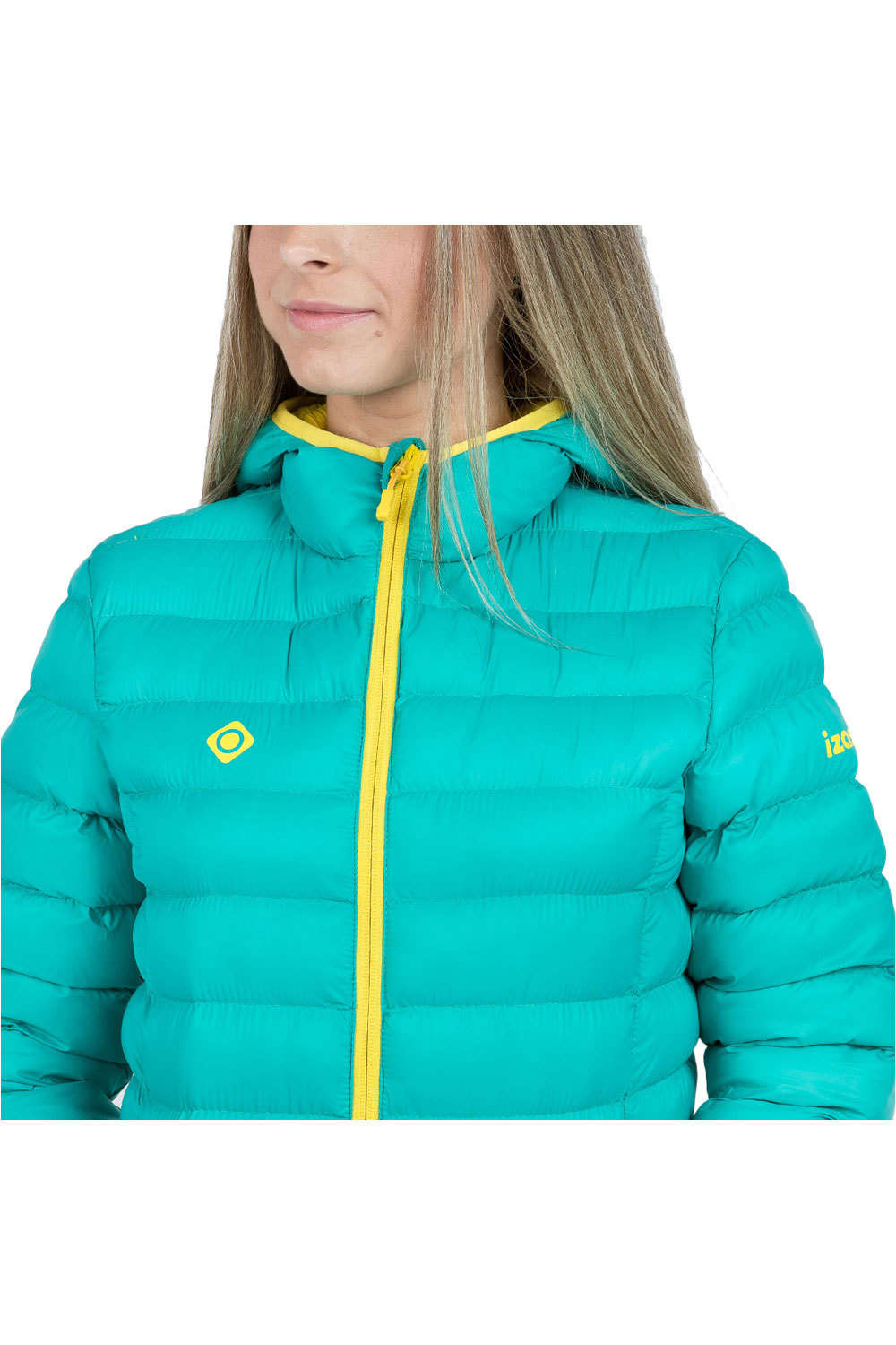 Izas chaqueta outdoor mujer Izas KRESA vista detalle Izas chaqueta outdoor mujer Izas KRESA vista detalle