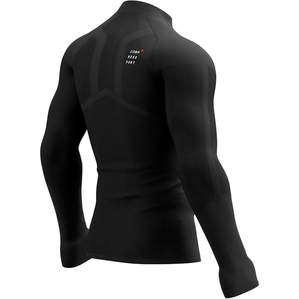 Compressport camisetas trail running manga larga hombre Compressport WINTER TRAIL POSTURAL LS TOP vista trasera Compressport camisetas trail running manga larga hombre Compressport WINTER TRAIL POSTURAL LS TOP vista trasera