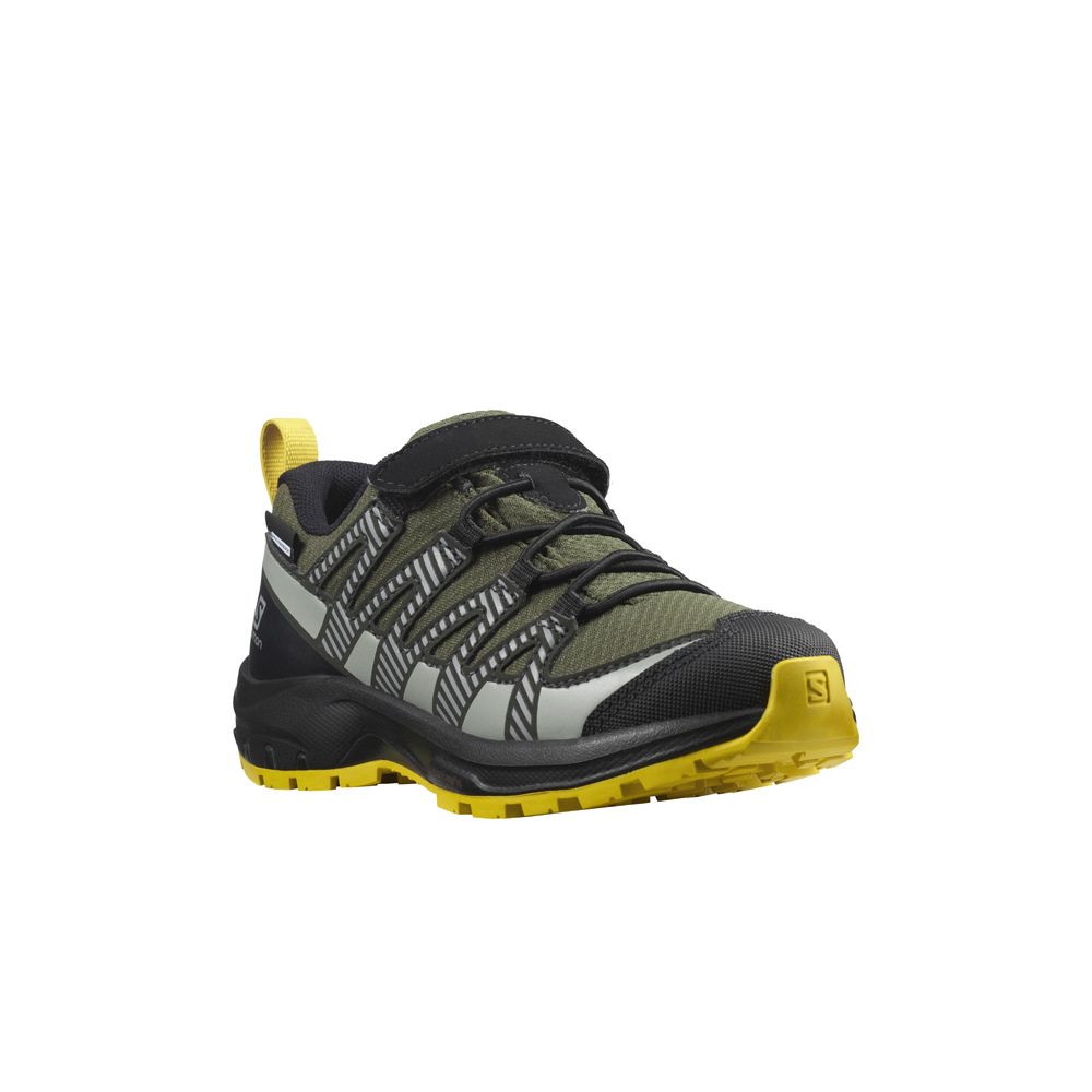 Salomon zapatilla multideporte bebe Salomon XA PRO V8 CSWP K lateral interior Salomon zapatilla multideporte bebe Salomon XA PRO V8 CSWP K lateral interior
