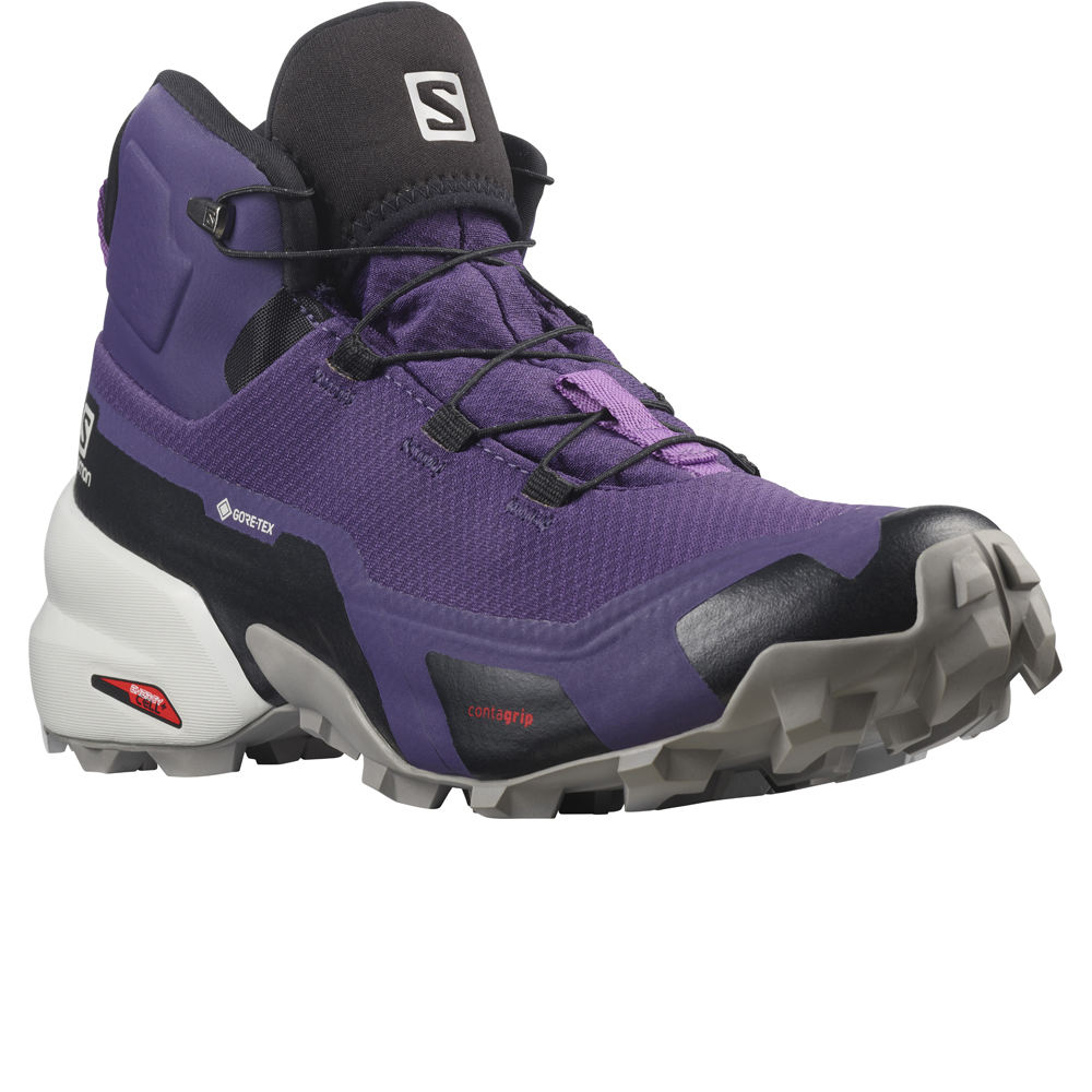 Salomon bota trekking mujer Salomon CROSS HIKE MID GTX W MO lateral interior Salomon bota trekking mujer Salomon CROSS HIKE MID GTX W MO lateral interior