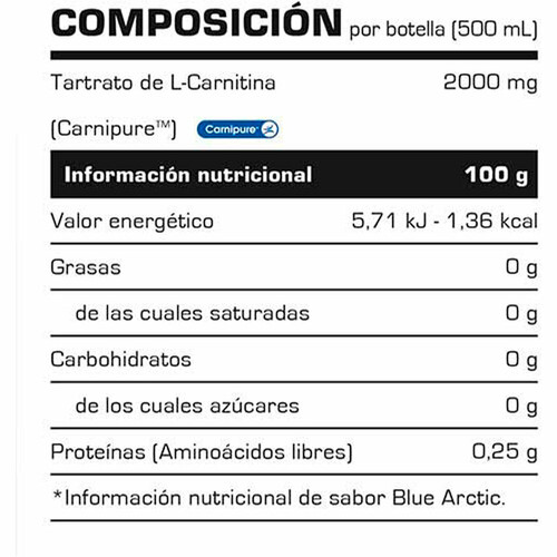VITOBEST CAJA CARNITINE 2000 EXOTIC FRUIT