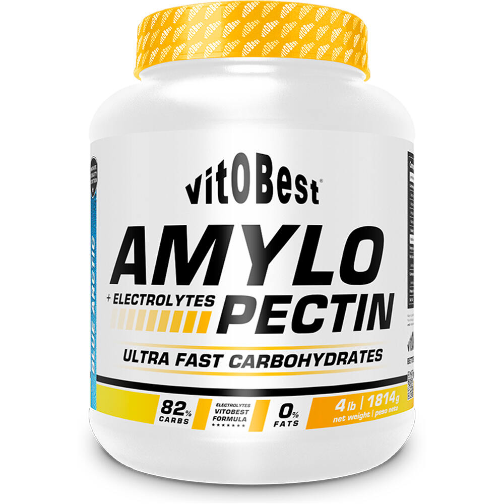 Vitobest Carbohidratos Vitobest AMYLOPECTIN + ELECTROLYTES 4 lb vista frontal Vitobest Carbohidratos Vitobest AMYLOPECTIN + ELECTROLYTES 4 lb vista frontal
