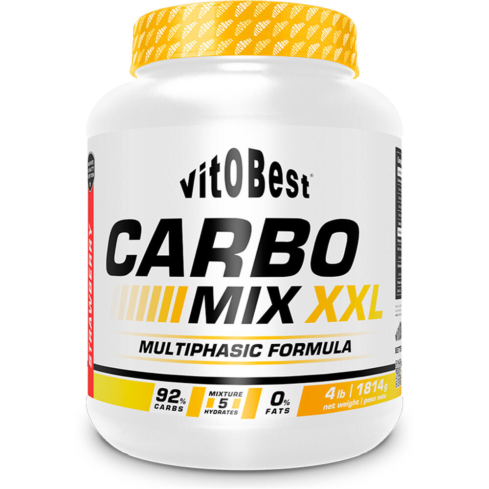 Vitobest Carbohidratos Vitobest CARBO MIX  XXL 4 lb  FRESA vista frontal Vitobest Carbohidratos Vitobest CARBO MIX  XXL 4 lb  FRESA vista frontal