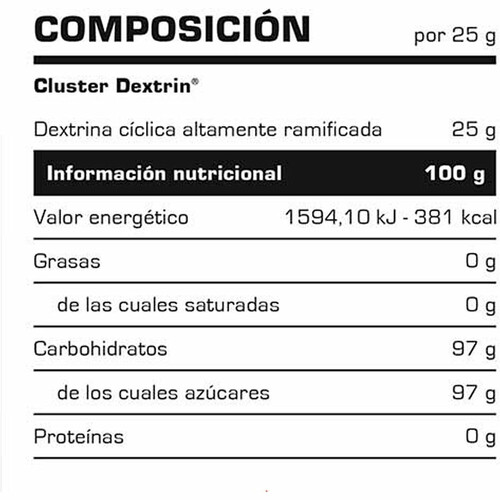 VITOBEST DEXTRIN CLUSTER 3 LB