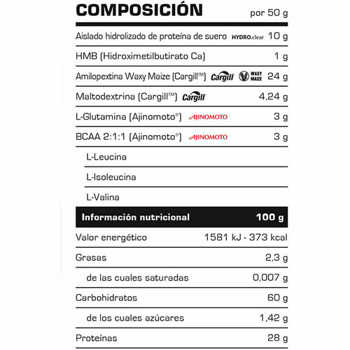 VITOBEST POST TRAINING 1500 G LIMON