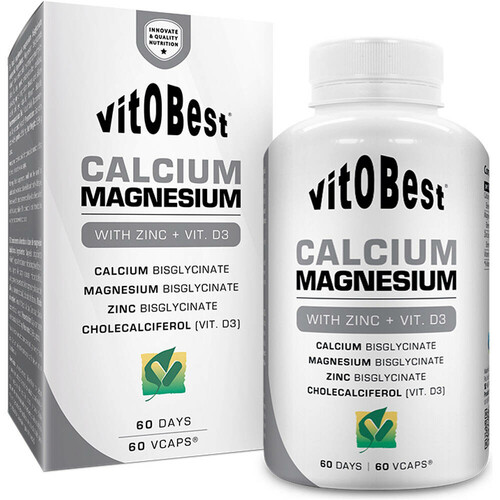 VITOBEST CALCIUM MAGNESIUM 60 VCAPS.