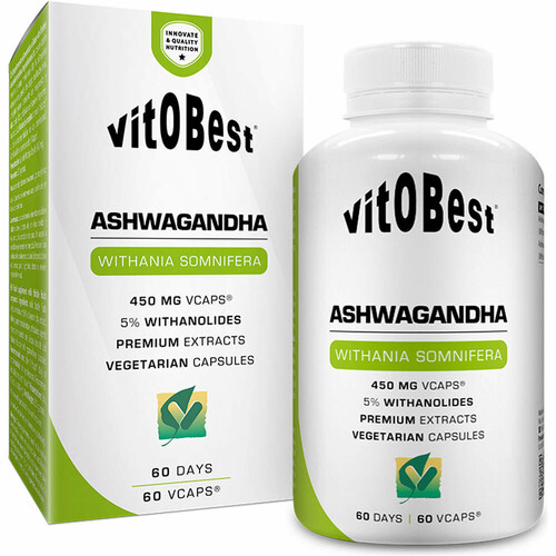 VITOBEST ASHWAGANDHA 60 CAPS.