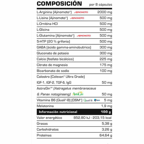VITOBEST GH SUPPORT 240 CAPS.
