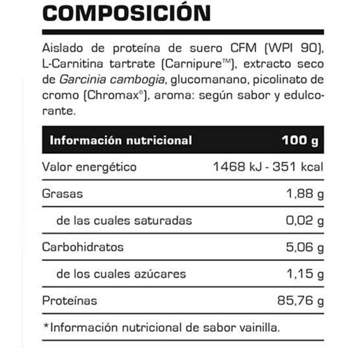VITOBEST ISOLATE CFM DIET 2 LB VAINILLA