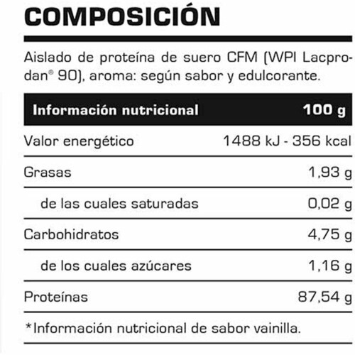 VITOBEST ISOLATE CFM ZERO 2 LB CHOCOLATE