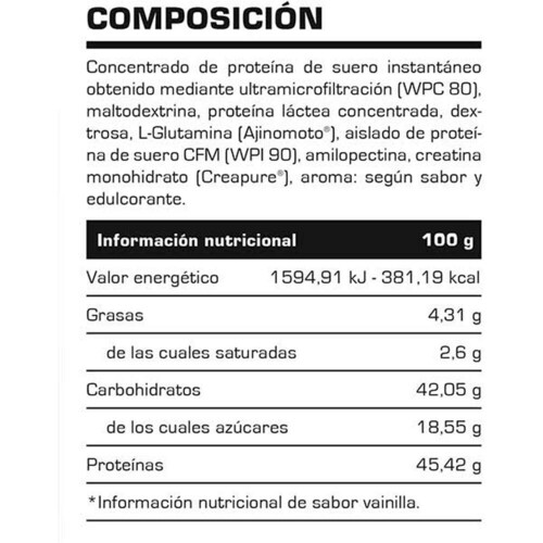 VITOBEST WHEY MATRIX 50/50  4 LB  FRESA