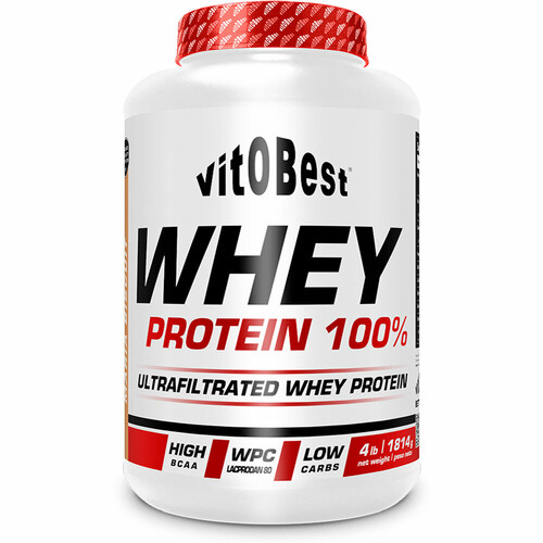 VITOBEST WHEY PROTEIN 100%  4 LB  FRESA