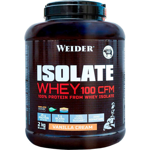 WEIDER ISOLATE WHEY 100 CFM VAINILLA 2 KG