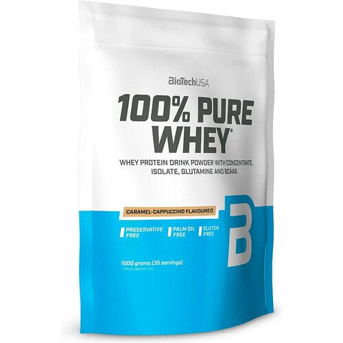BIOTECHUSA 100% PURE WHEY CARAMELO-CAPPUCCINO 1000G