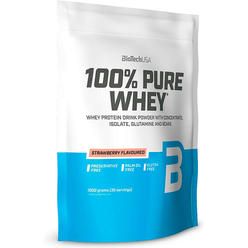 BIOTECHUSA 100% PURE WHEY FRESA 1000G