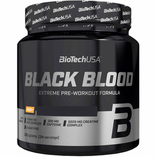 BIOTECHUSA BLACK BLOOD NOX+ FRUTAS TROPICALES 330G