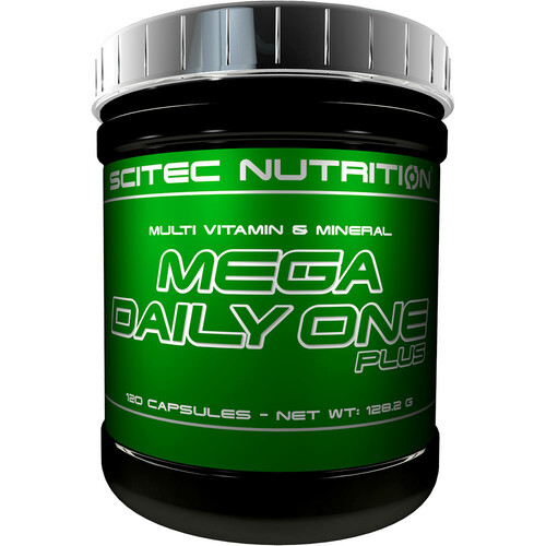 SCITEC NUTRITION MEGA DAILY ONE PLUS 120 CAPS.