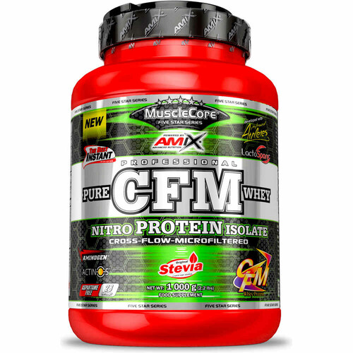 AMIX MUSCLECORE CFM NITRO WHEY WITH ACTINOS 1 KG DOBLE-C