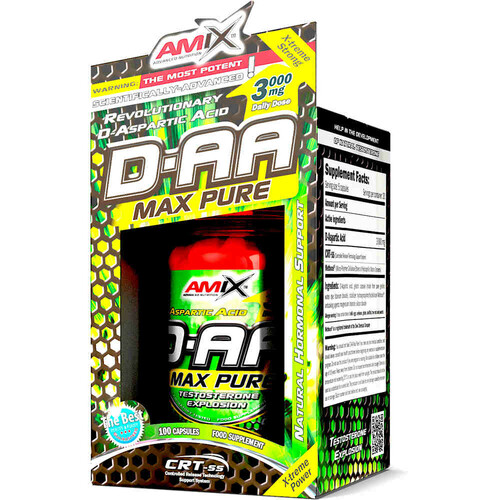 AMIX NUTRITION D-AA MAX PURE 100 CAPS