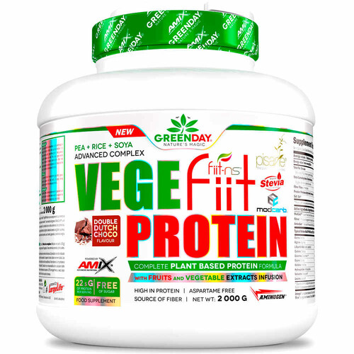 AMIX NUTRITION VEGEFIIT PROTEIN 2 KG DOBLE-CHOCOLATE
