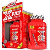 Amix Nutrition Perdida De Peso Amix Nutrition X-FAT THERMOGENIC FAT BURNER 90 CAPS vista frontal Amix Nutrition Perdida De Peso Amix Nutrition X-FAT THERMOGENIC FAT BURNER 90 CAPS vista frontal